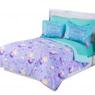 Mermaid BEST SELLER LITTLE MERMAIDS KIDS GIRLS REVERSIBLE COMFORTER SET VERY SOFTY 3 PCS FULL SIZE