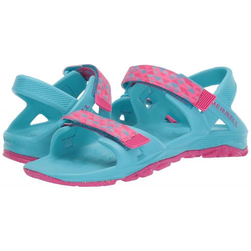  Merrell Girls Hydro Drift Sandal Blue/Pink 6 Medium US Big Kid