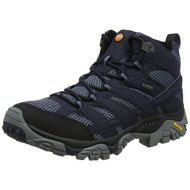 Merrell Mens High Rise Hiking Boots, Blue Navy, 7.5