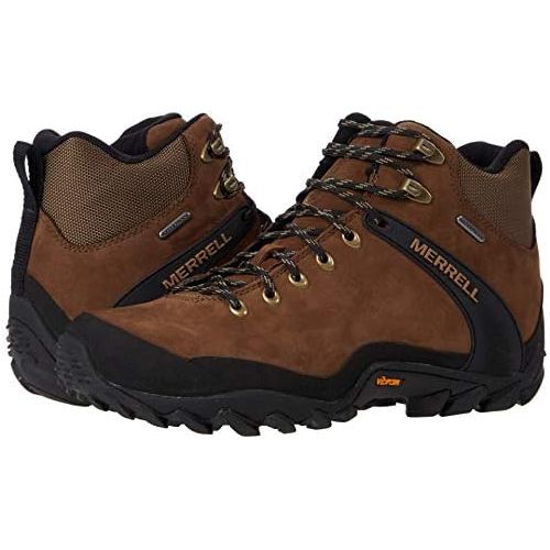  Merrell Mens Chameleon 8 Leather Mid Waterproof Hiking Boot