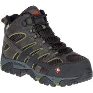 Merrell Mens Moab 2 Vent Mid Waterproof CT Work Boots, Pewter, 10 W US