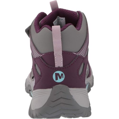  Merrell Kids Moab FST Mid Alternative Closure Waterproof Hiking Boot