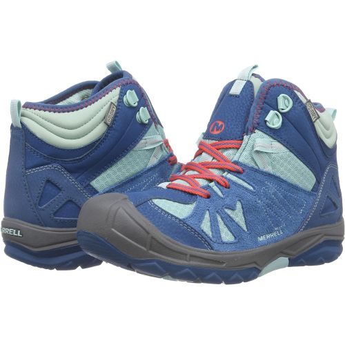  Merrell Capra Mid Waterproof Hiking Boot (ToddlerLittle KidBig Kid)