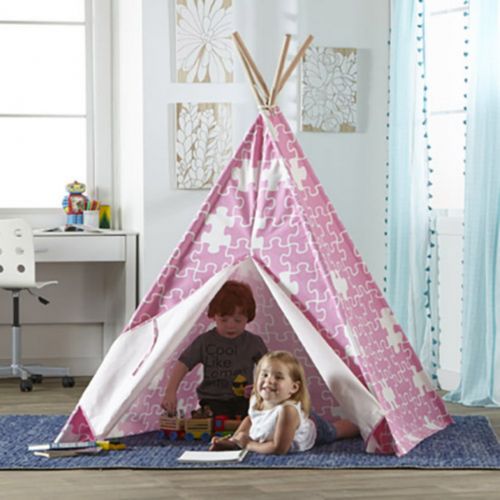  Turtleplay Children’s Teepee, Orange Puzzle