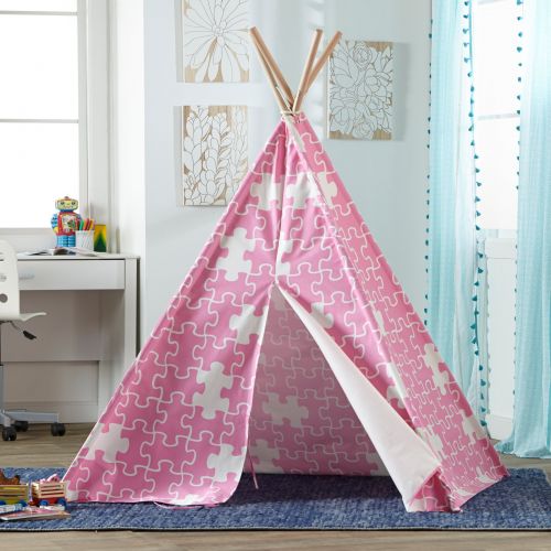  Turtleplay Children’s Teepee, Orange Puzzle