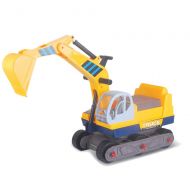 Merske Ride-On 6-wheel Excavator by Merske