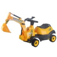 Merske Battery Operated 6V Ride-on 4-Wheel Excavator by Merske