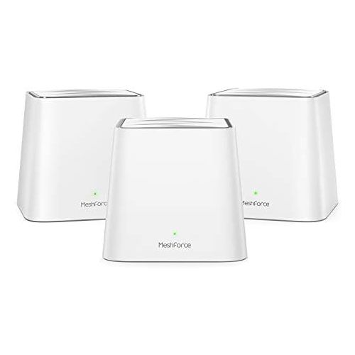  Meshforce Mesh WiFi System M3s Suite - Up to 6,000 sq. ft. Whole Home Coverage - Gigabit WiFi Router Replacement - Mesh Router for Wireless Internet (3-Pack)