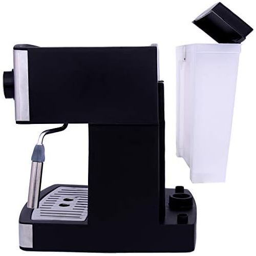  [아마존베스트]Mesko Espresso Machine, Cappuccino Machine, Coffee Machine, Milk Frother, Portafilter Espresso Machine, Electric Espresso Machine, Stainless Steel Design, 1.6 L Water Tank, 850 Watt, 15