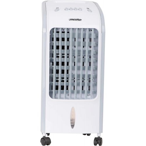  [아마존베스트]Mesko MS7914 Air Cooler Fan Humidifier 3 in 1 Efficient Consumption 75 W Portable 3 Power Levels 4 Litres White/Grey