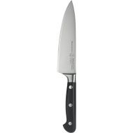Messermeister Meridian Elite 6” Stealth Chef’s Knife - Fine German Steel Alloy Blade - Rust Resistant & Easy to Maintain