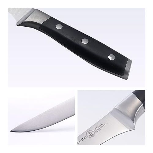  Messermeister Avanta 6” Boning Knife - German X50 Stainless Steel - Rust Resistant & Easy to Maintain