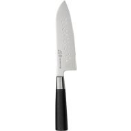 Messermeister Mu Fusion Santoku Dot Knife, 6.5-Inch