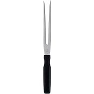 Messermeister Pro Series 7” Straight Carving Fork - German X50 Stainless Steel & NSF-Approved PolyFibre Handle - Rust Resistant & Easy to Maintain - Made in Portugal