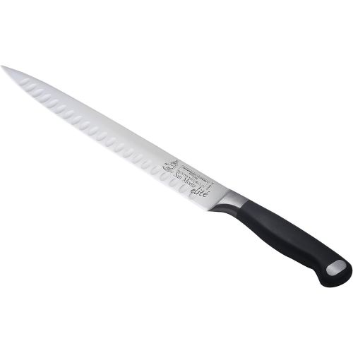  Messermeister San Moritz Elite Kullenschliff Carving Knife, 10-Inch