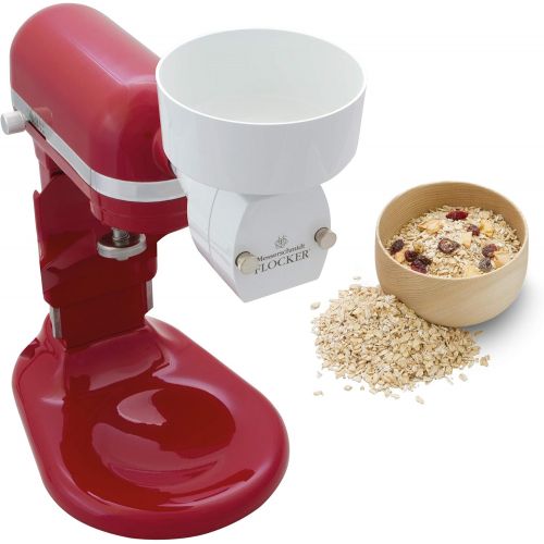  Messerschmidt Getreidemuehlen Messerschmidt 57611 Flockenquetsche fuer KitchenAid Artisan