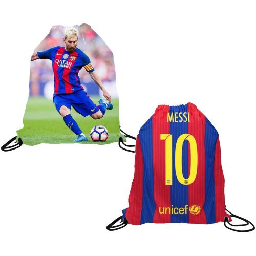  Messina Wear Lionel Messi Jersey Style Lightweight Breathable Picture T-Shirt Kids Gift Set Youth Sizes Soccer Backpack Gift Packaging