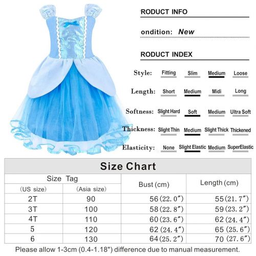  MetCuento Little Girl Princess Dresses Rapunzel Snow White Elsa Anna Little Mermaid Costume Party Halloween Outfit