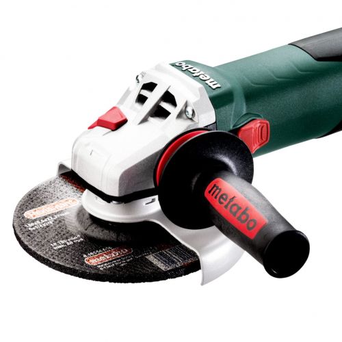  Metabo W 12-150 Quick Angle Grinders, 6 in Dia., 9,600 rpm, Trigger