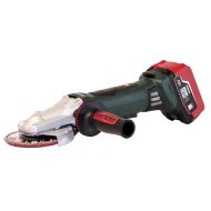 Cordless Flat Head Grinder Kit,18.0 V,5 METABO WPF18 LTX 125 BL 2x 6.2Ah LiHD kit