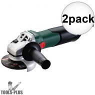 Metabo 600354420 8.5 Amp 4-12 Angle Grinder with Lock-On Sliding Switch 2-Pack