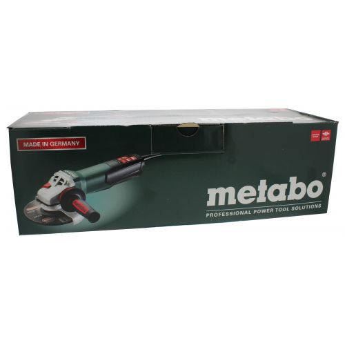  Metabo 6-Inch Angle Grinder - 9,600 Rpm - 13.5 Amp With Electronics, Non-Lock Paddle