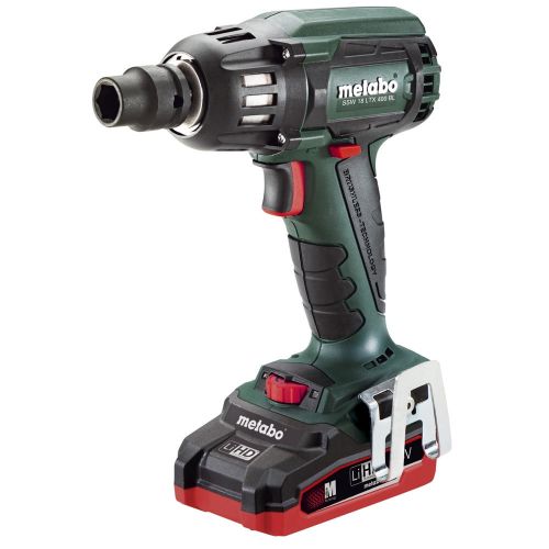  METABO SSW18 LTX 400 BL 2x 3.1Ah LiHD kit 18-Volt 1/2 Cordless Impact Wrench