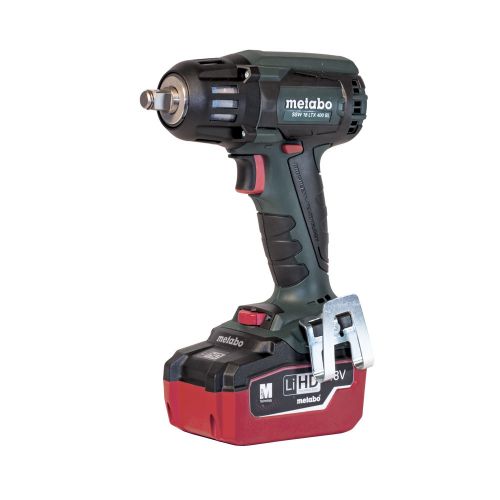  METABO SSW18 LTX 400 BL 2x 5.5Ah LiHD kit 18-Volt 1/2 Cordless Impact Wrench