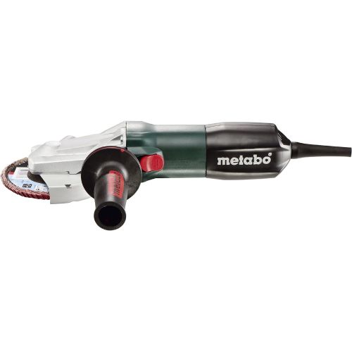  Metabo?- 4.5/Flat Head Grinder - 8.0 Amp W/Lock-On, Electronics (613060420 9-125), Flat Head Grinders, Green/Black