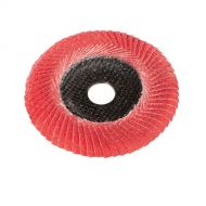 Metabo?- Application: Steel/Stainless Steel - 6 Convex Flap Disc ?P80?Cer (626489000), Flap Discs & Specialty Wheels