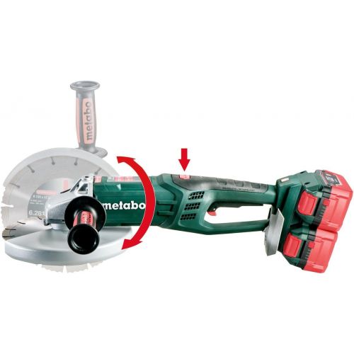  Metabo?- 36V 9Brushless Brake Angle Grinder Bare (Uses 2 x 18V) (613102860 36-18 LTX BL 230 Bare), Angle Grinders