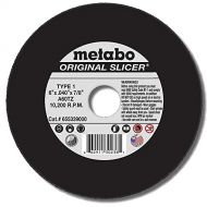 Metabo?- Application: Steel/Stainless Steel - 4 1/2 x .040 x 7/8 - A60TZ Original Slicer (655331000), Type 1Slicer Wheels
