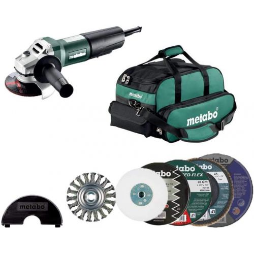 Metabo US3004 11 Amp 4-1/2 in. / 5 in. Corded Angle Grinder System Kit