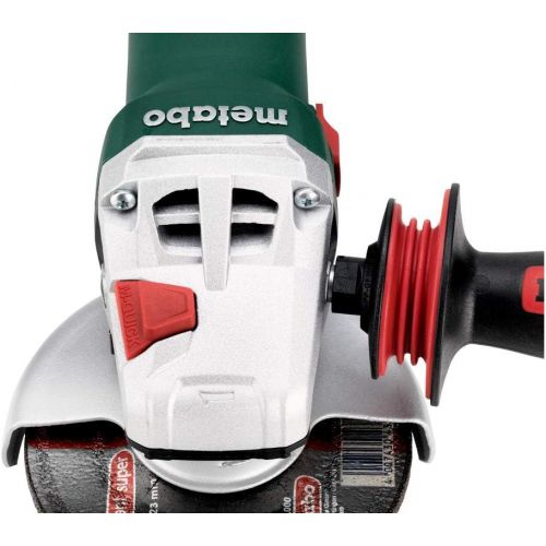  Metabo?- 5 Angle Grinder - 11, 000 Rpm - 13.5 Amp W/Electronics, Lock-On (600448420 15-125 Quick), Professional Angle Grinders