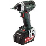 Metabo SSD18 LT 5.2 Cdls 18V 1/4-Inch Hex Impact Driver Kit, 5.2 Ah, Green/Black