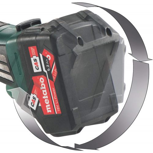  Metabo GA 18 LTX G BARE 18V High Torque Die Grinder Bare, Green/Black