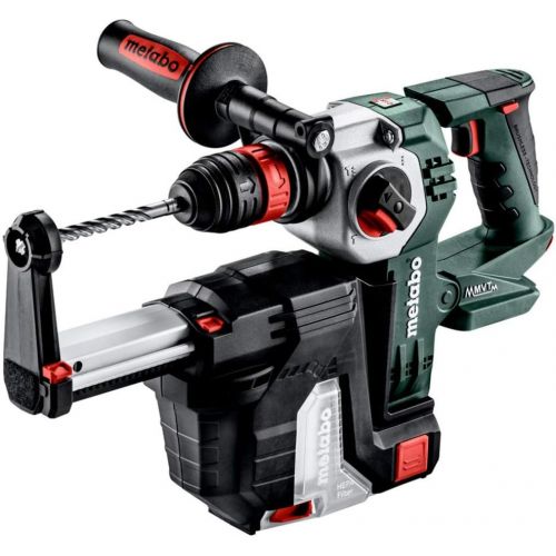  Metabo?- 18V 1 Sds-Plus Brushless Rotary Hammer Bare W/Hepa Vacuum Attachment (600211900 18 LTX BL 24 Quick Bare + Isa 18 LTX), Rotary Hammers