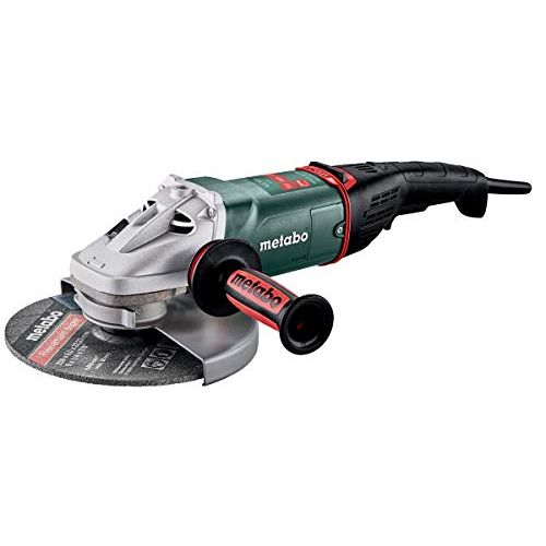  Metabo?- 9 Angle Grinder - 6, 600 Rpm - 15.0 Amp w/Brake, Non-Lock Paddle, Electronics (606479420 24-230 MVT), Professional Angle Grinders