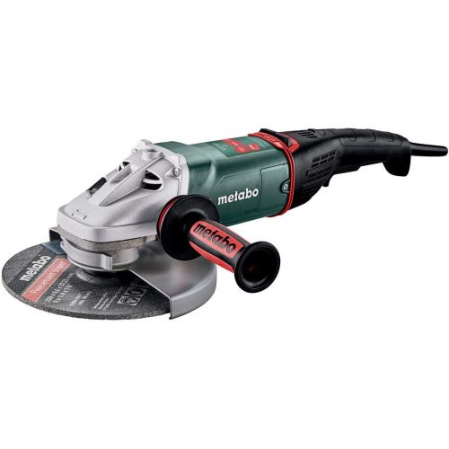  Metabo?- 9 Angle Grinder - 6, 600 Rpm - 15.0 Amp w/Brake, Non-Lock Paddle, Electronics (606479420 24-230 MVT), Professional Angle Grinders