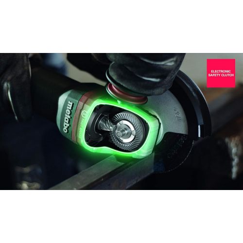  Metabo - WEPBF 15-150 Quick ?- 6 Flat Head Grinder - 13.5 Amp w/Brake, Non-Lock Paddle, Electronics (613085420 15-150 Quick), Flat Head Grinders