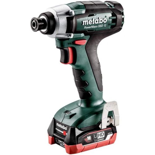  Metabo?- 12V Powermaxx 1/4 Hex Compact Impact Driver Kit 2X 2.0Ah (601114520 12 2.0), 12V Line