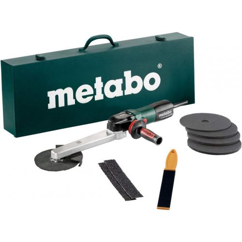  Metabo?- 6 Variable Speed Fillet Weld Grinder Kit- 900-3, 800 Rpm - 8.5 Amp W/Lock-On, Electronics, Accessory Set (602265620 9-150), Inox - Stainless Steel Finishing