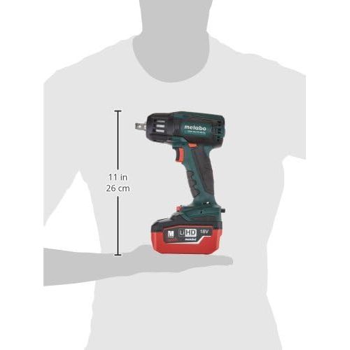  Metabo 18V Brushless 1/2 Sq.Impact Wrench 5.5Ah Kit