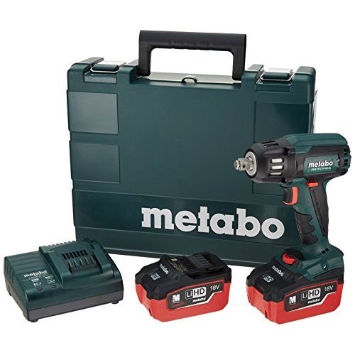  Metabo 18V Brushless 1/2 Sq.Impact Wrench 5.5Ah Kit