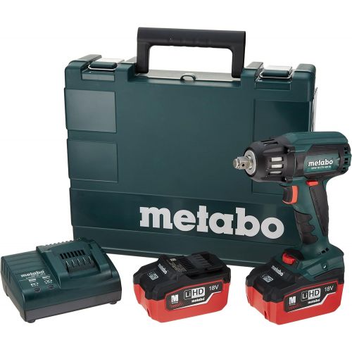 Metabo 18V Brushless 1/2 Sq.Impact Wrench 5.5Ah Kit