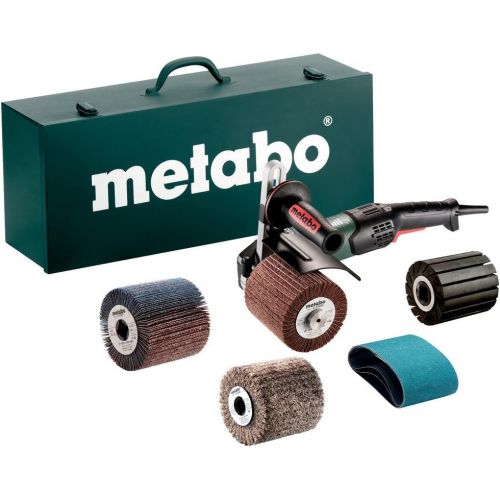 Metabo?- 4 Variable Speed Burnisher Kit- 800-3, 000 Rpm -14.5 Amp W/Lock-On, Accessory Set (602259620 17-200 Rt), Inox - Stainless Steel Finishing