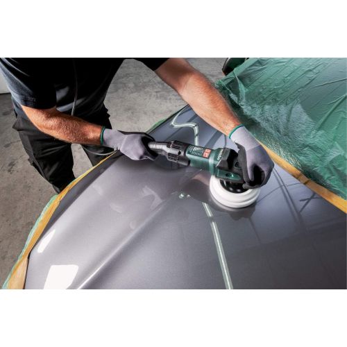  Metabo?- 7 Variable Speed Polisher - 300-1, 900 Rpm - W/Lock-On, RAT Tail (615200420 15-20 Rt), Inox - Stainless Steel Finishing