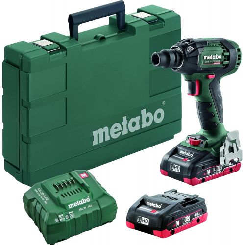  Metabo?- 18V 1/2 Sq. Impact Wrench Kit 2X 4.0Ah Lihd (602395520 18 LTX 300 BL 4.0), Impact Drivers & Impact Wrenches