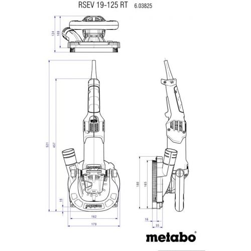  Metabo?- 5 Concrete Renovation Grinder (603825750 19-125 RT), Concrete Renovation Grinders/Surface Prep Kits/Cutting/Finishing