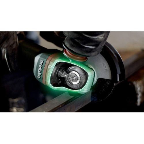  Metabo?- 6 Angle Grinder - 9, 600 Rpm - 14.5 Amp w/Brake, Non-Lock Paddle, Auto-Balancer, Electronics, Drop Secure (600553420 17-150 Quick DS), Professional Angle Grinders